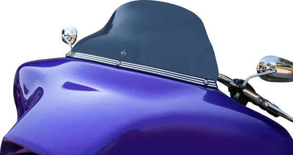 KLOCK WERKS FLH 1996–2013 Flare Windshield, 10.5" – Dark Smoke