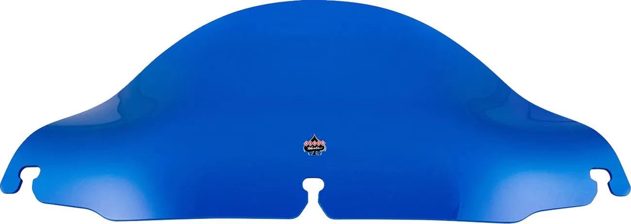 KLOCK WERKS FLH 1996–2013 Flare Windshield, 6.5" – Blue
