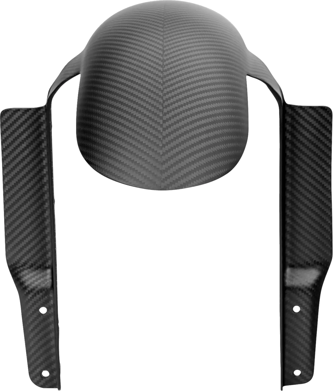 SLYFOX Front Fender – Carbon Fiber Mat