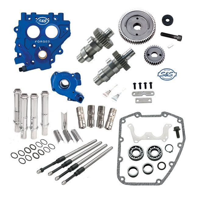 S&S, complete cam chest kit with gear-driven 510G camshafts
