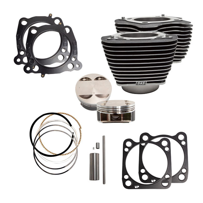 S&S 107" 124" Big Bore Conversion Kit – Cylinder & Piston