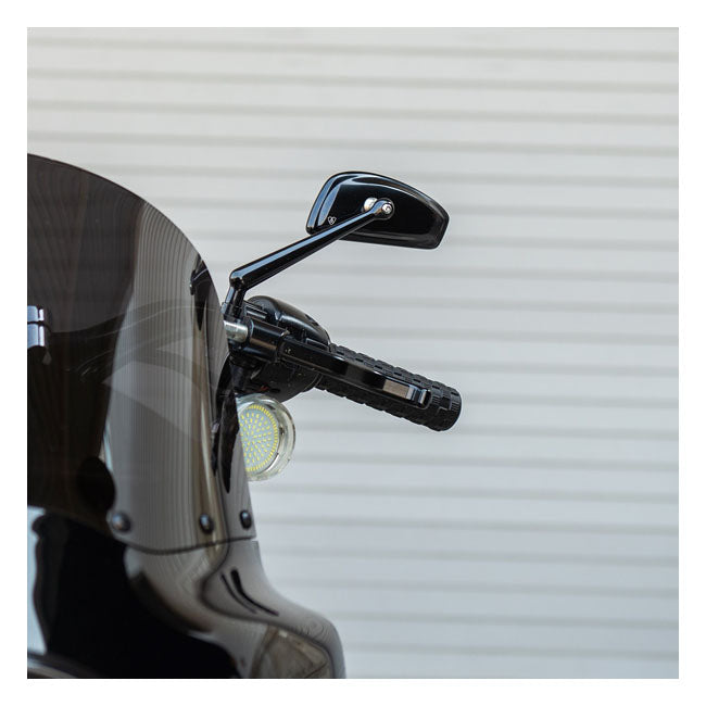 Arlen Ness "TearChop" Mirror – Left – Black