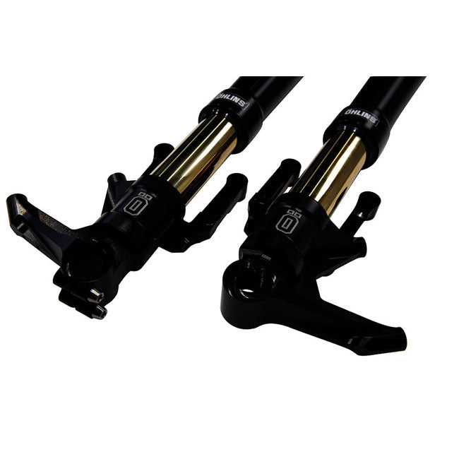 Öhlins, Road & Track 730 mm Blackline front fork. Black