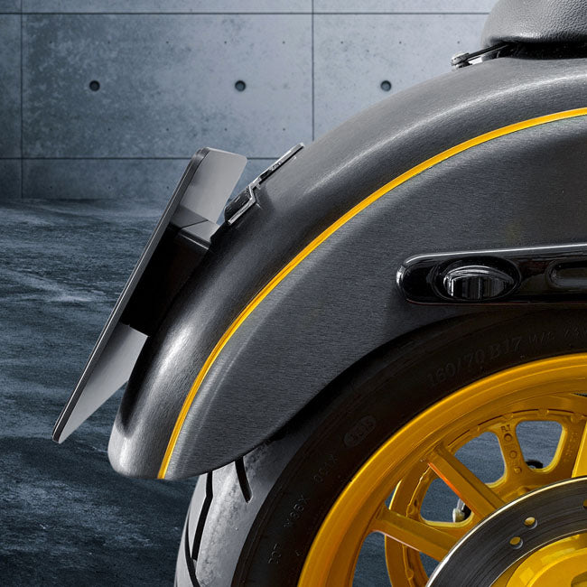 HeinzBikes, adapter for license plate holder Blokks. Black