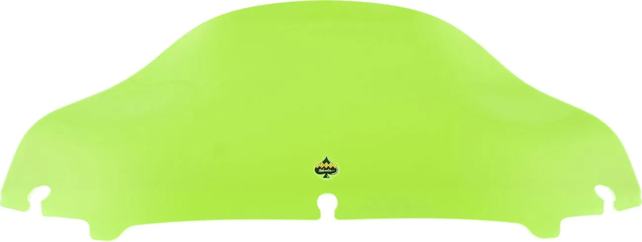 KLOCK WERKS FLH 2014+ Flare Windshield, 6.5" – Green Ice