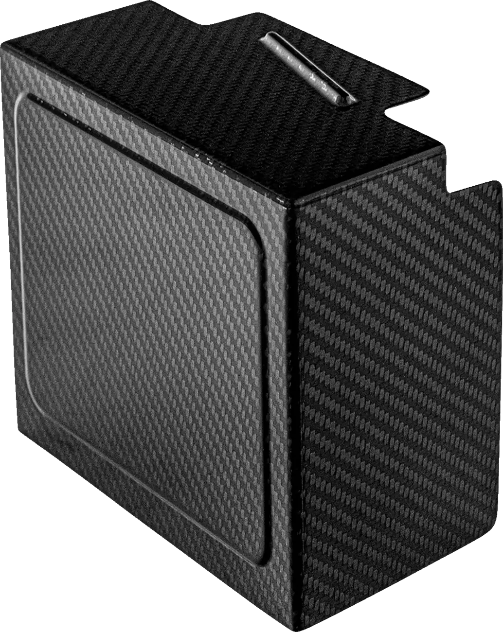 SADDLEMEN – Cover Battery, Carbon Fiber, Glossy