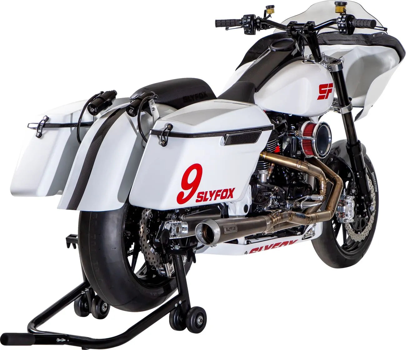 SLYFOX Rear Fender – Touring 2009 – Carbon Blank