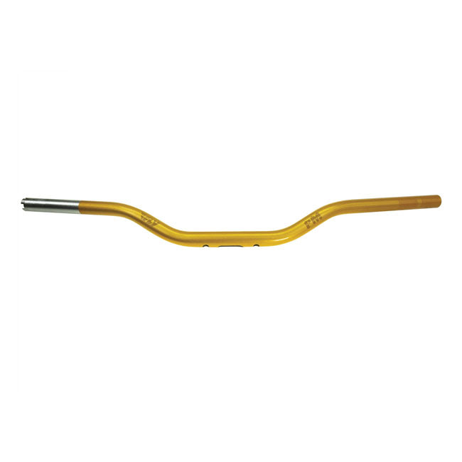 Kraus, 1-1/8" FM Fly Moto Style Handlebar – Gold (Anodized Aluminum)