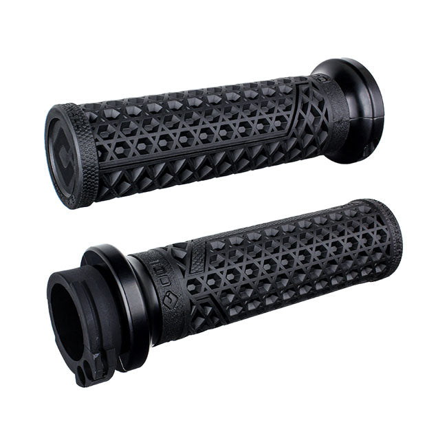 ODI V-Twin Lock-On Grips – Vans Signature (Black, For Throttle Cable)