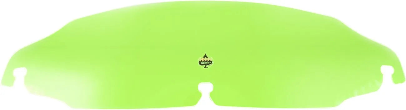 KLOCK WERKS FLH 1996–2013 Flare Windshield, 3.5" - Green Ice
