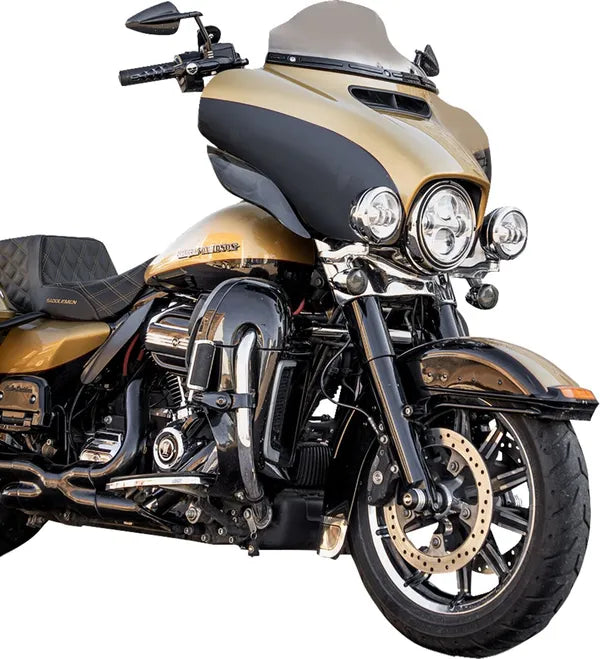 KLOCK WERKS FLH 2014+ Flare Windshield, 6.5" – Clear