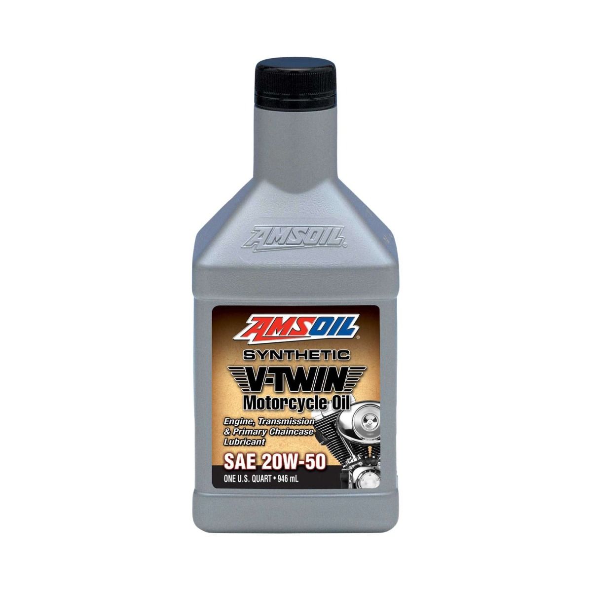 AMSOIL SAE 20W-50 Synthetic Motorcycle Oil