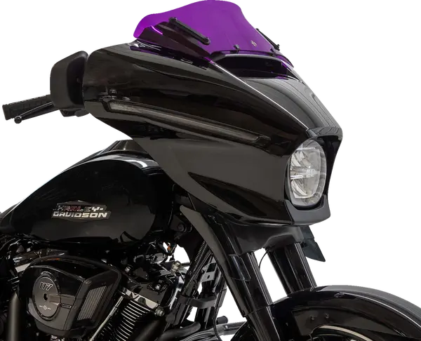 KLOCK WERKS FLH 2023+ Flare Windshield, 6.5" – Purple