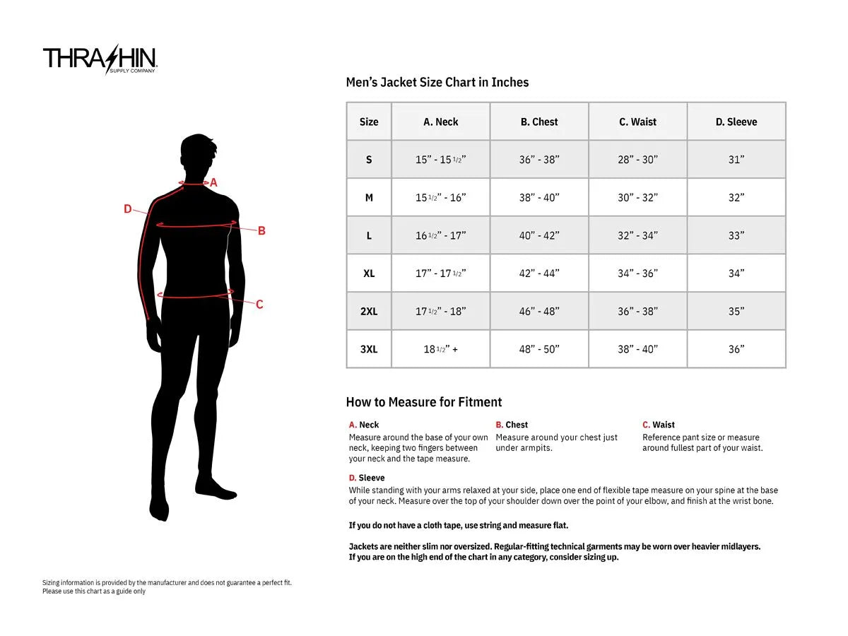 THRASHIN SUPPLY CO. Mission Waterproof Rain Jacket