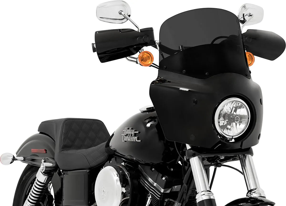 Memphis Shades Road Warrior 11" Windshield – Dark Smoke