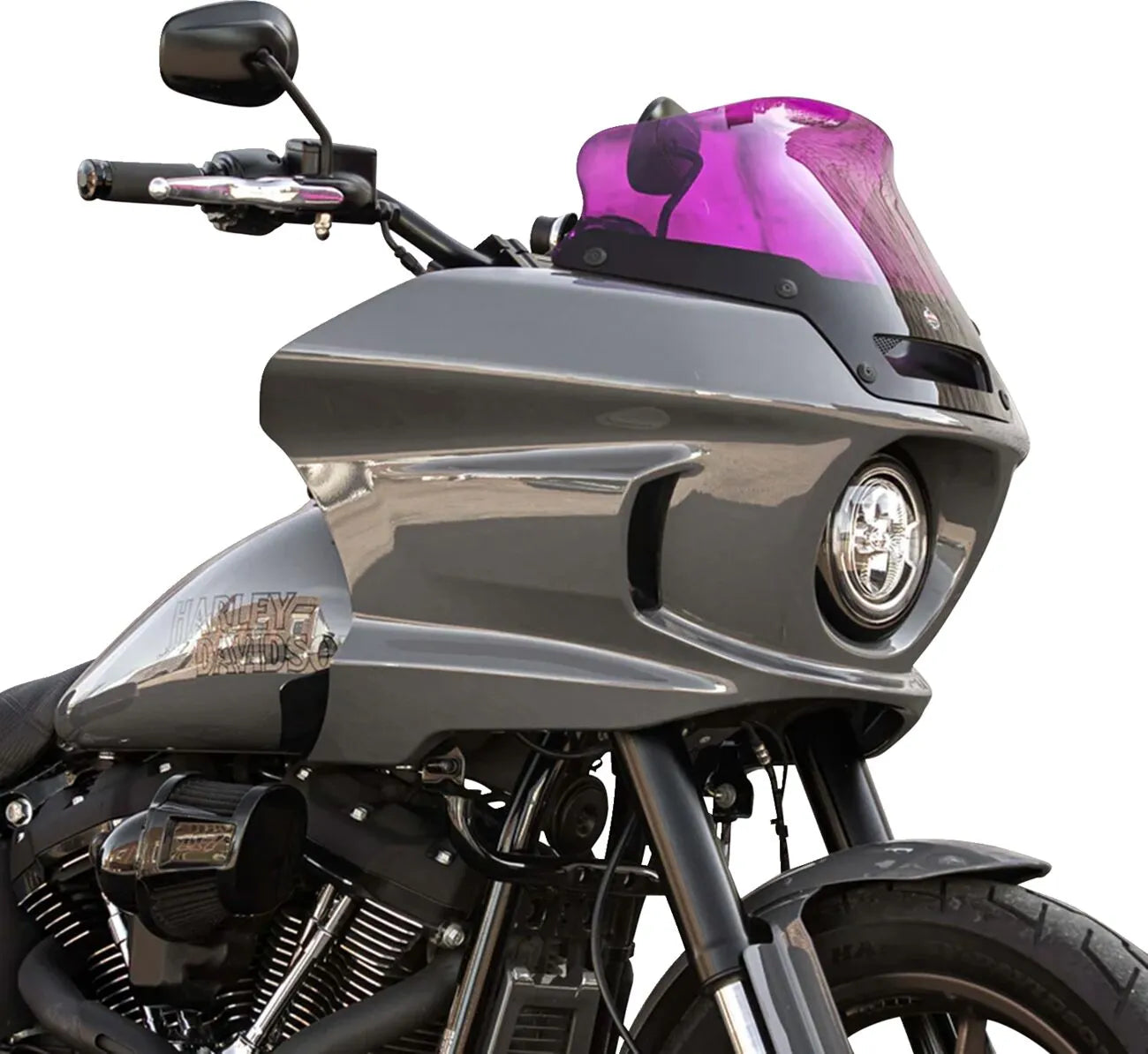 Klock Werks Flare™ WINDSHIELD 6" Purple