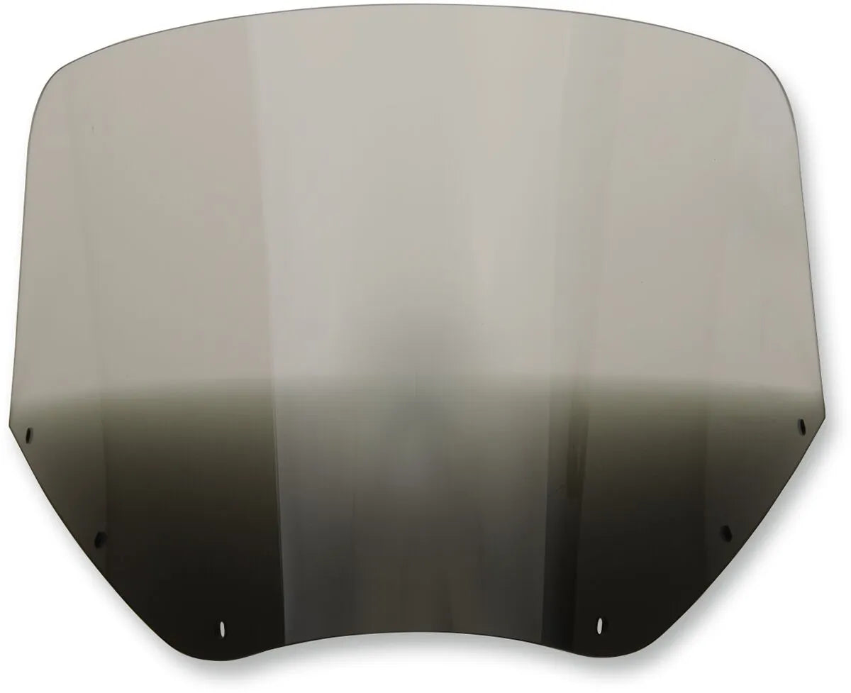 Memphis Shades Road Warrior 11" Windshield – Black Smoke