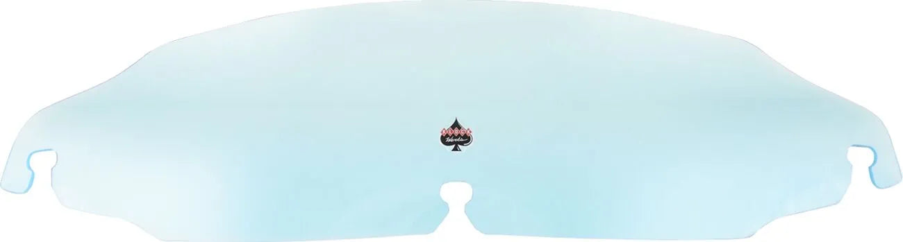 KLOCK WERKS FLH 1996–2013 Flare Windshield, 3.5" - Blue Ice