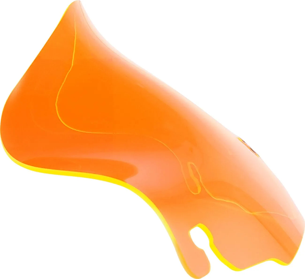 KLOCK WERKS FLH 1996–2013 Flare Windshield, 6.5" - Orange Ice