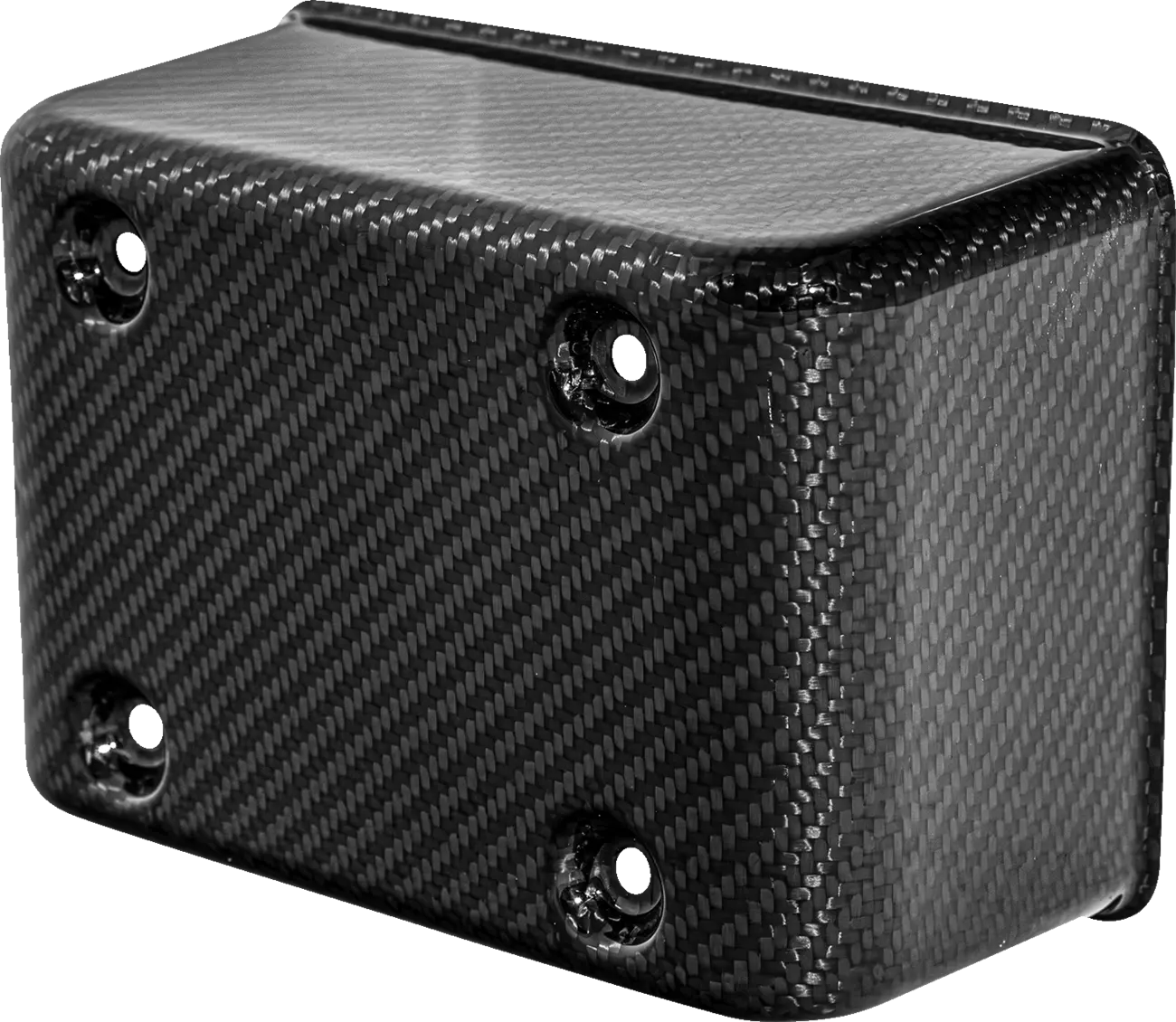 SADDLEMEN – Cover Fuse Box, Carbon Fiber, Glossy