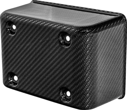 SADDLEMEN – Cover Fuse Box, Carbon Fiber, Glossy