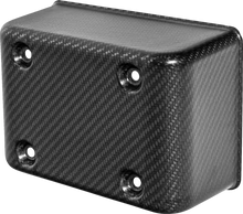 SADDLEMEN – Cover Fuse Box, Carbon Fiber, Mat