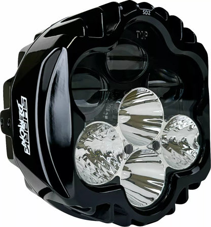 CUSTOM DYNAMICS 7" – ECE Approved Shark Demon LED Headlight,