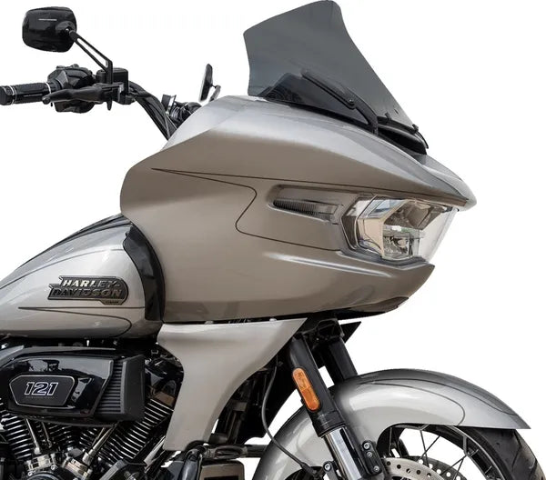 KLOCK WERKS FLTR 2023+ Flare Windshield, 12" Pro-Tour – Dark Smoke