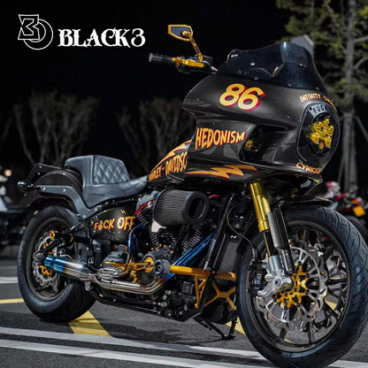 Black3 Carbon Mirrors / Multiple Colors