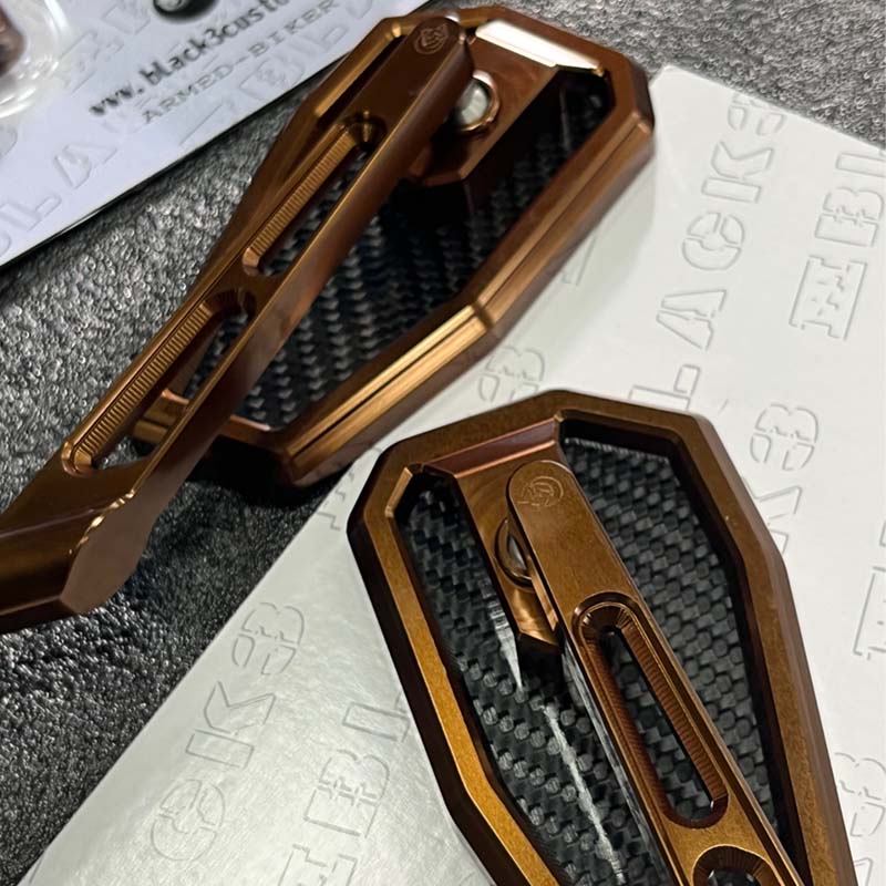 Black3 Carbon Mirrors / Multiple Colors