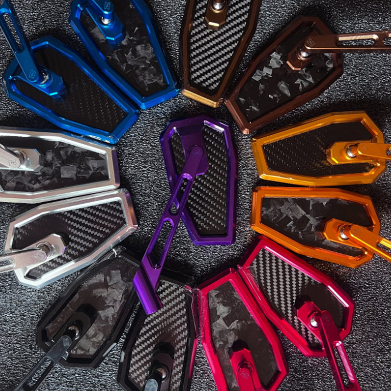 Black3 Carbon Mirrors / Multiple Colors