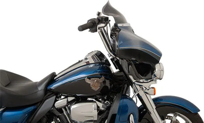 KLOCK WERKS FLH 2014+ Flare Windshield, 8.5" – Dark Smoke