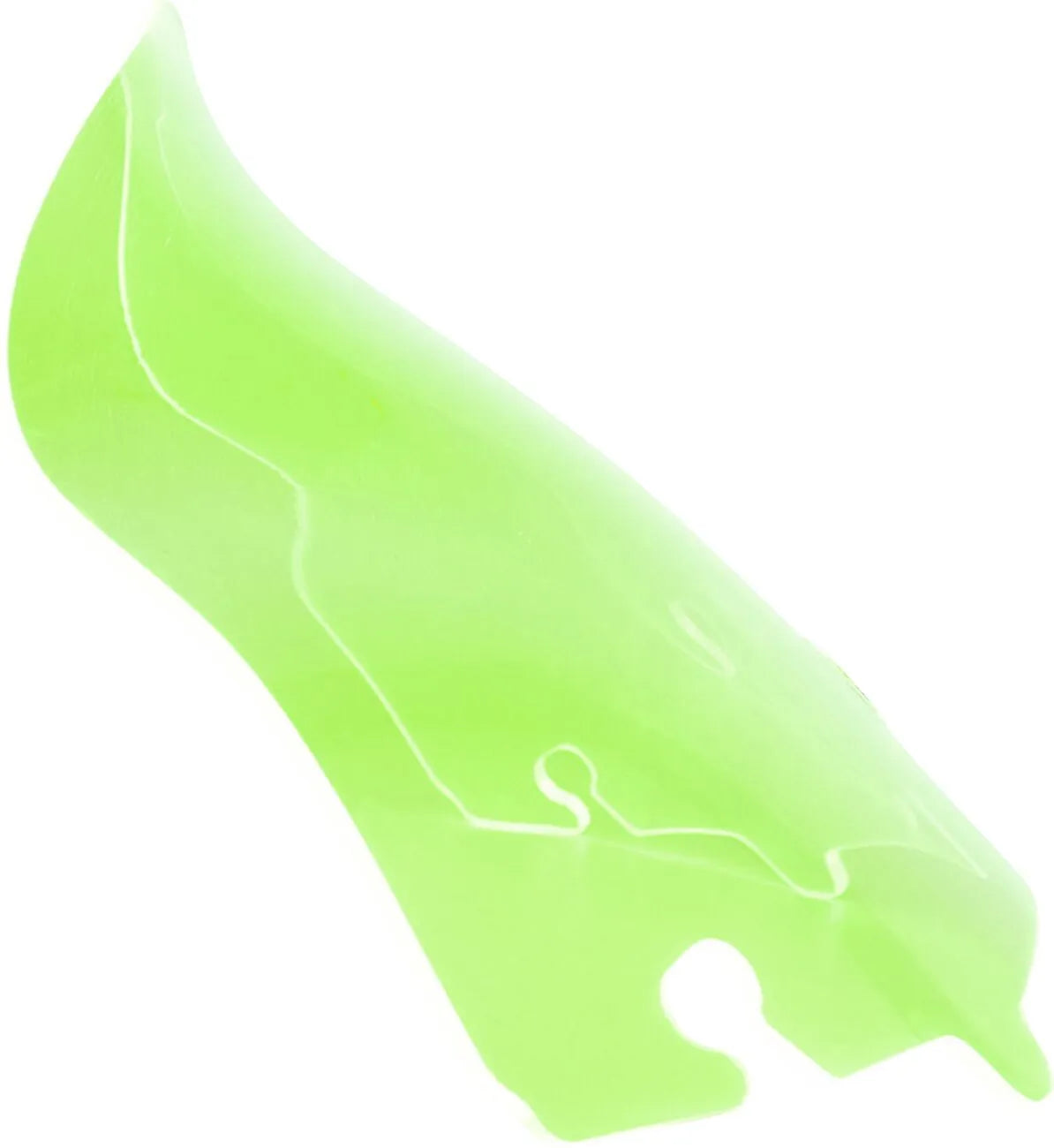 KLOCK WERKS FLH 2014+ Flare Windshield, 6.5" – Green Ice