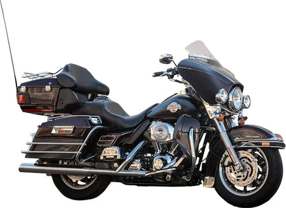 KLOCK WERKS FLH 1996–2013 Flare Windshield, 6.5" – Clear