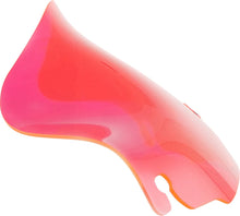 KLOCK WERKS FLH 1996–2013 Flare Windshield, 6.5" - Pink Ice