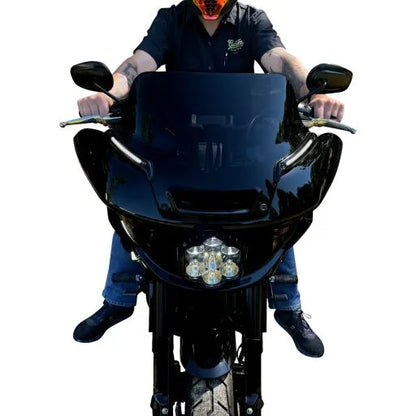 CUSTOM DYNAMICS ECE Compliant Shark Demon™ 2 LED Headlight