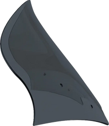 KLOCK WERKS FLTR 2023+ Flare Windshield, 13.5" ProTour – Dark Smoke