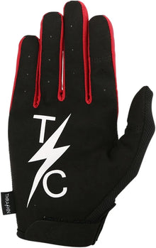 THRASHIN SUPPLY CO. – STEALTH GLOVES BLACK/RED