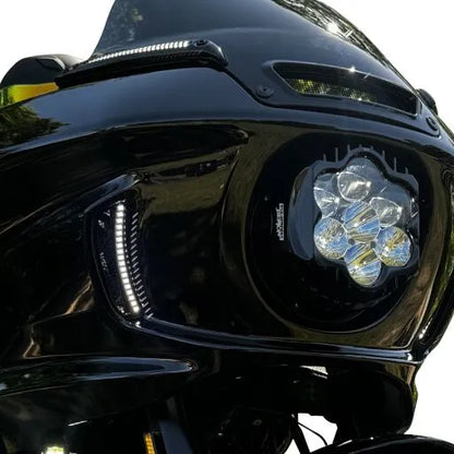 CUSTOM DYNAMICS ECE Compliant Shark Demon™ 2 LED Headlight