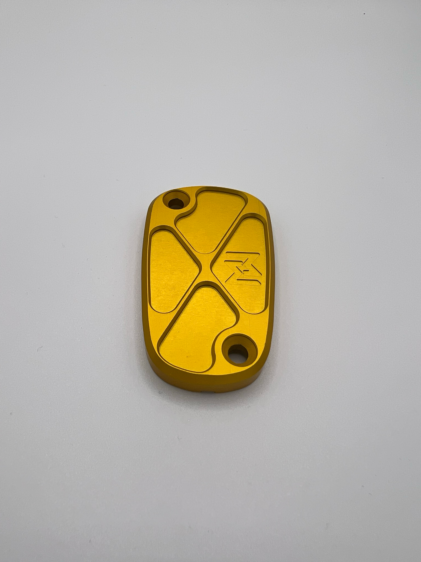 Wiggers Engineering - Rear Brake Master Cover for M8 Softail 2018 &amp; Up - Gold