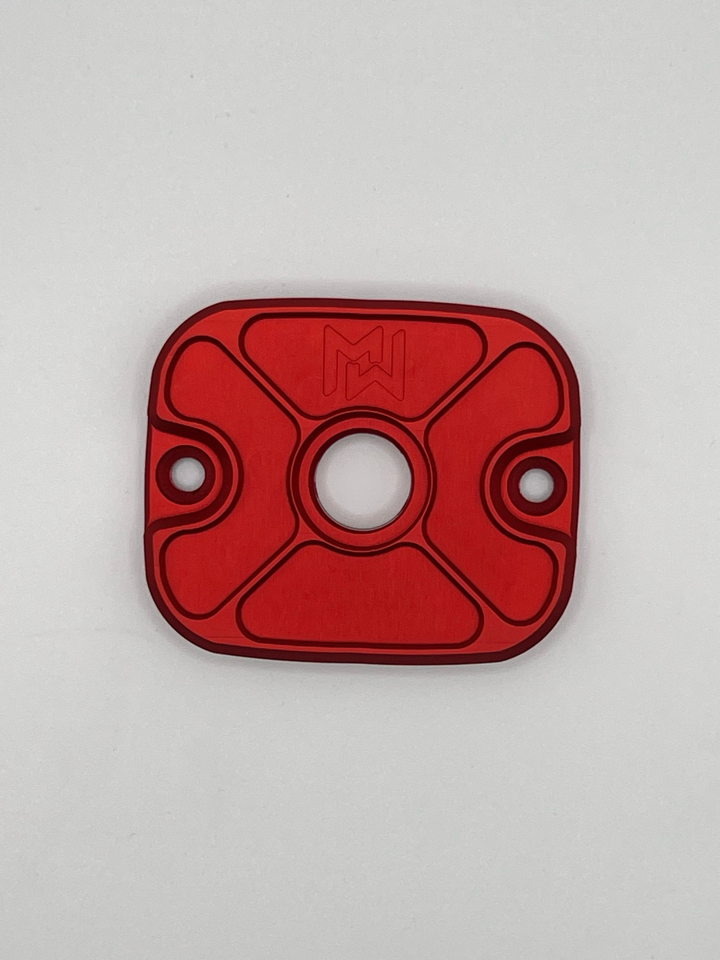 Wiggers Engineering - Front brake master cover, Red - 1996-2005
