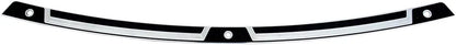 KLOCK WERKS FLH 2014+ Windshield Trim – Black Contrast – FLW Logo