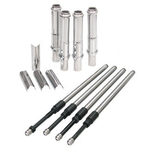 S&amp;S, Twin Cam Quickee Pushrod &amp; Cover Kit - Chrome