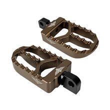 Heinz Bikes MX V2 Footrests – Softail M8, Bronze (Rider)