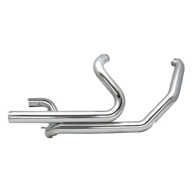 S&S Power-Tune Duals – Chrome Header Pipes til Touring (09–16)