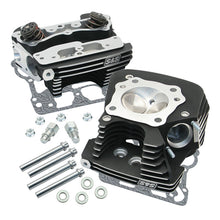 S&amp;S, cylinder head kit. Black, .650" valve lift