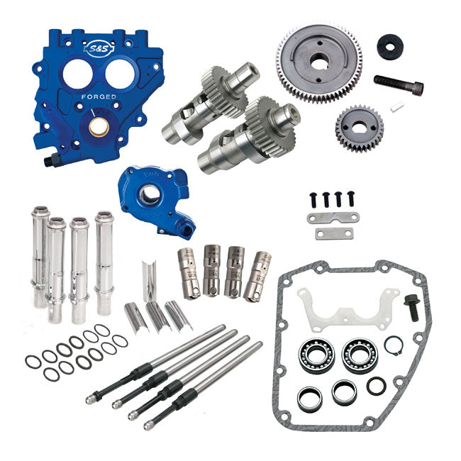 S&amp;S, complete cam chest kit with gear drive 551GE cams