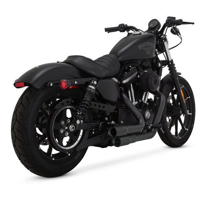 Vance & Hines 2-2 Mini-Grenades Udstødning – Mat Sort