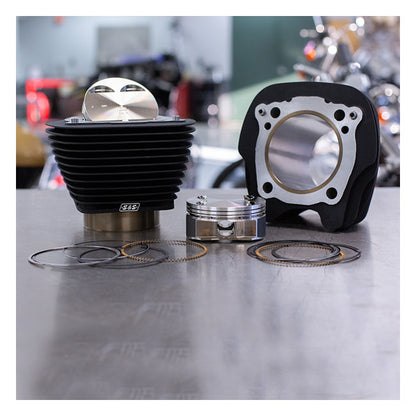 S&amp;S 107" 124" Big Bore Conversion Kit – Cylinder &amp; Piston