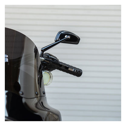 Arlen Ness "TearChop" Mirror – Left – Black 